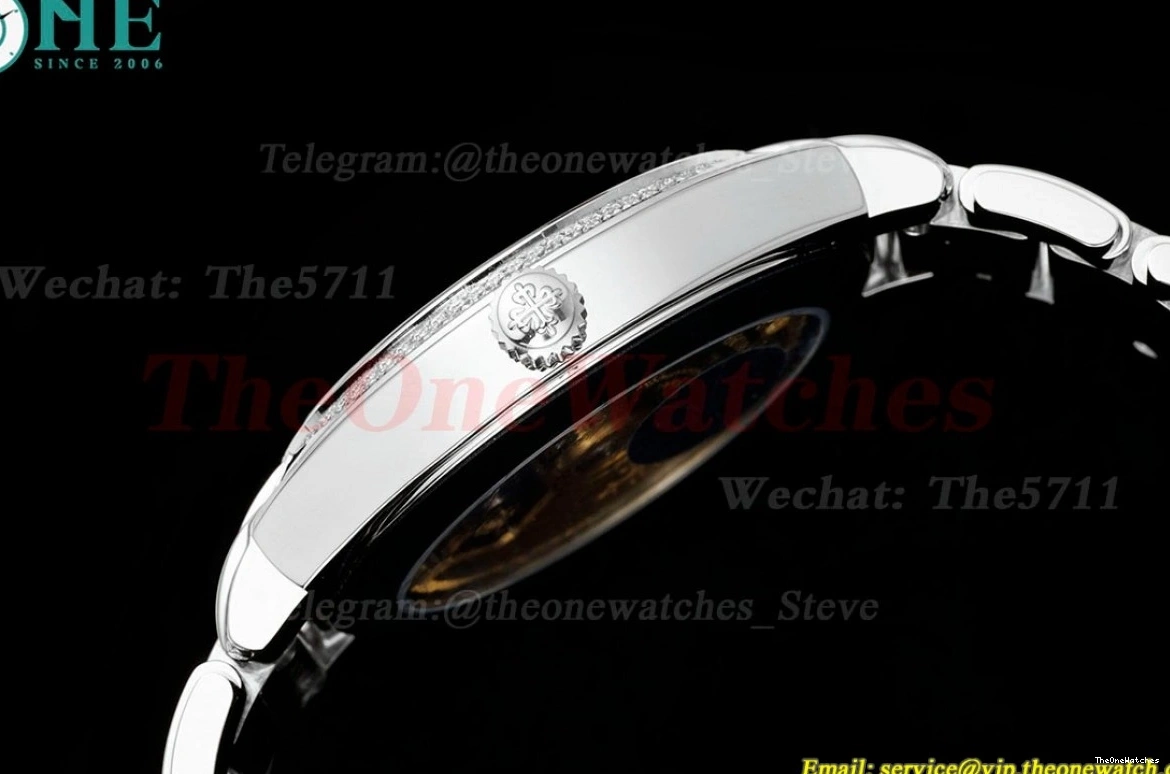 SS Dia 7300 36mm Dial PPF TWENTY~4 Ladies SS Blue 324SC 0123